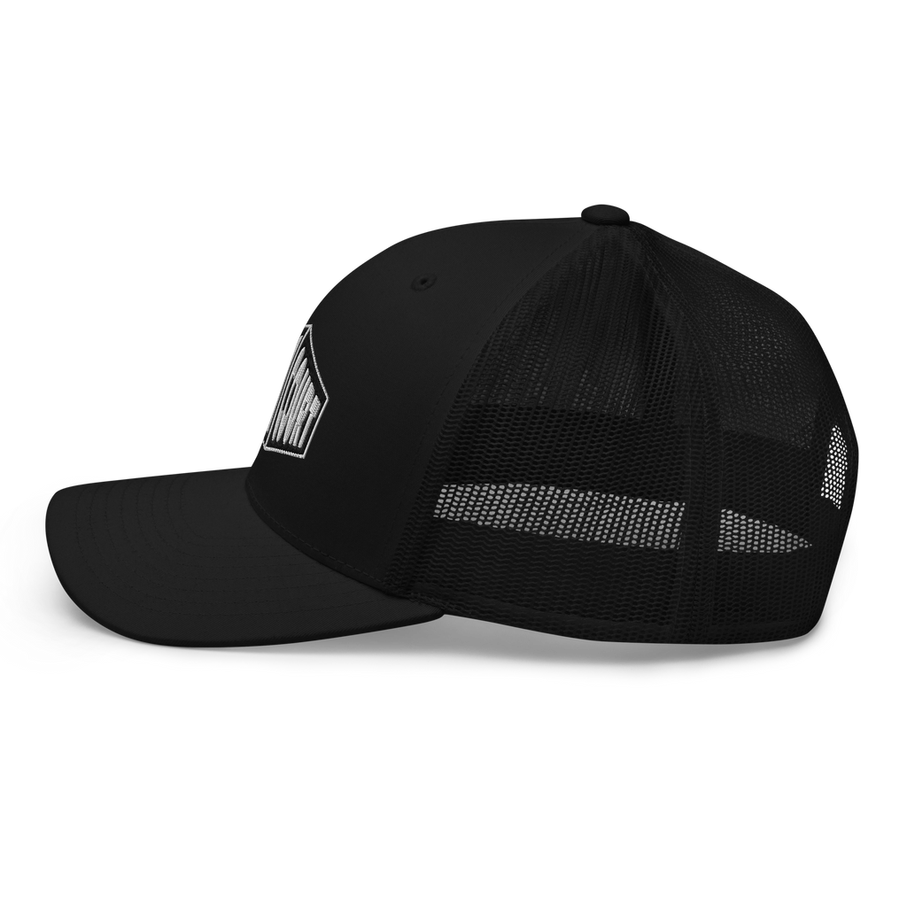Court Essentials Trucker Cap - Black