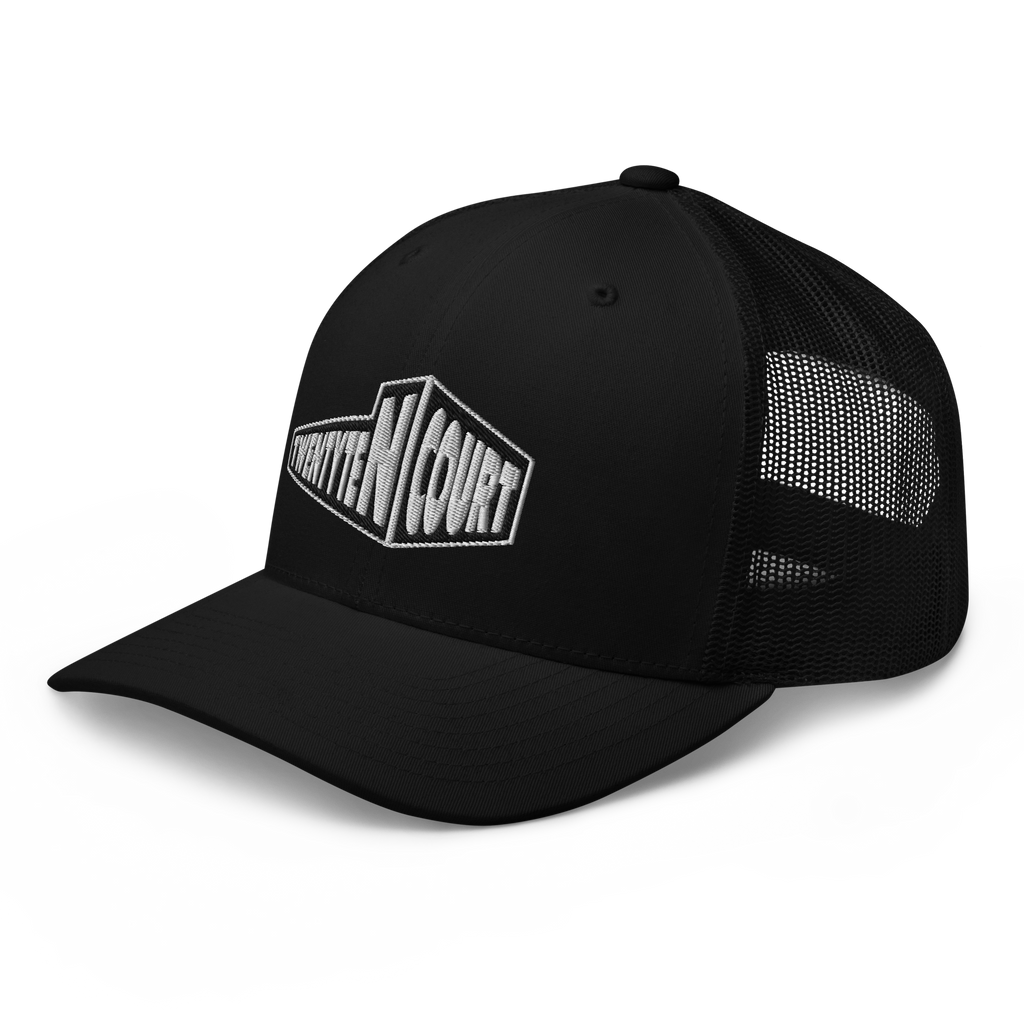 Court Essentials Trucker Cap - Black