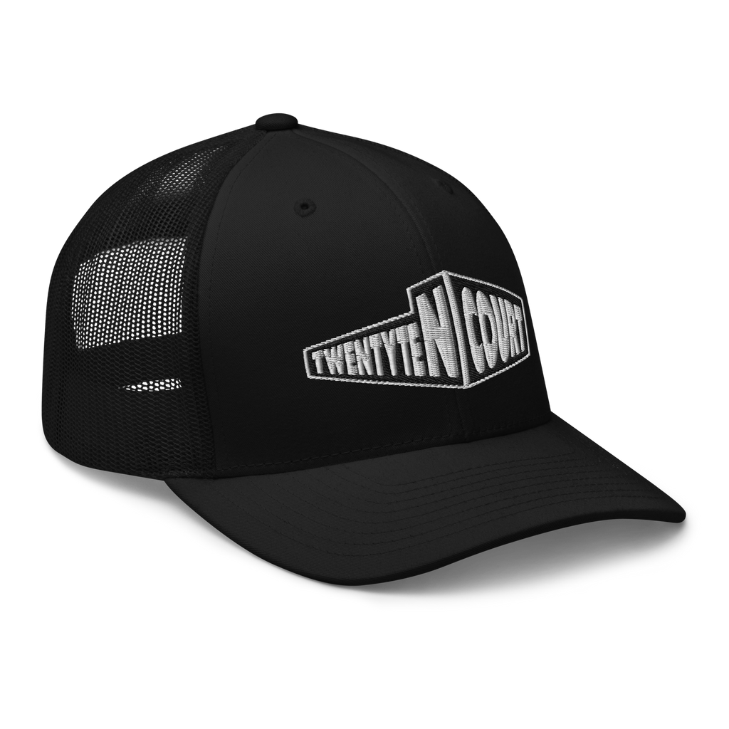 Court Essentials Trucker Cap - Black